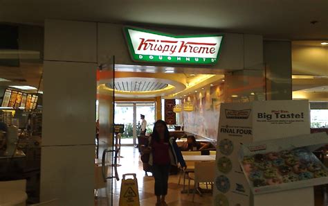 Menu of Krispy Kreme, SM Mega Mall, Ortigas, Mandaluyong .